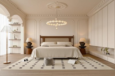 法式卧室3D模型下载